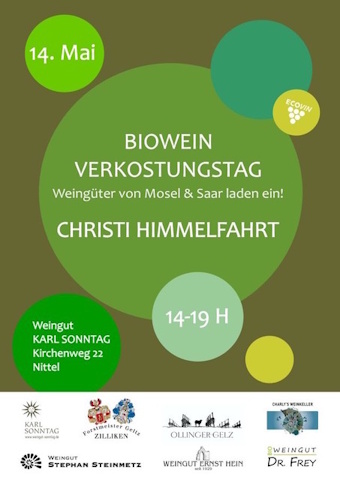 Gemeinsame Bioweinverkostung an der Mosel